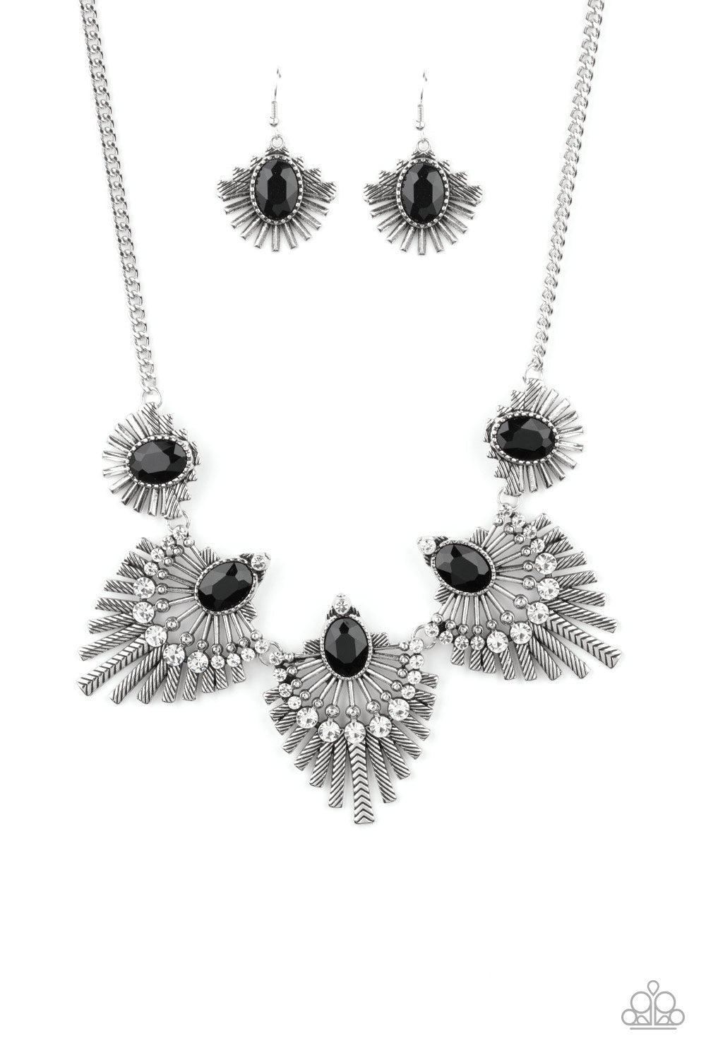 Miss YOU-niverse - Black Paparazzi Accessories Necklace $5 Jewelry with Janet Morgan Necklaces