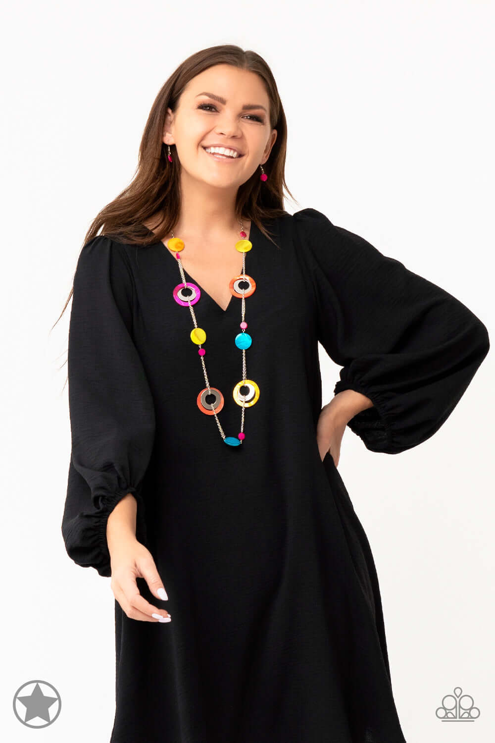 Kaleidoscopically Captivating Paparazzi Accessories Necklace $5 Jewelry with Janet Morgan Necklaces