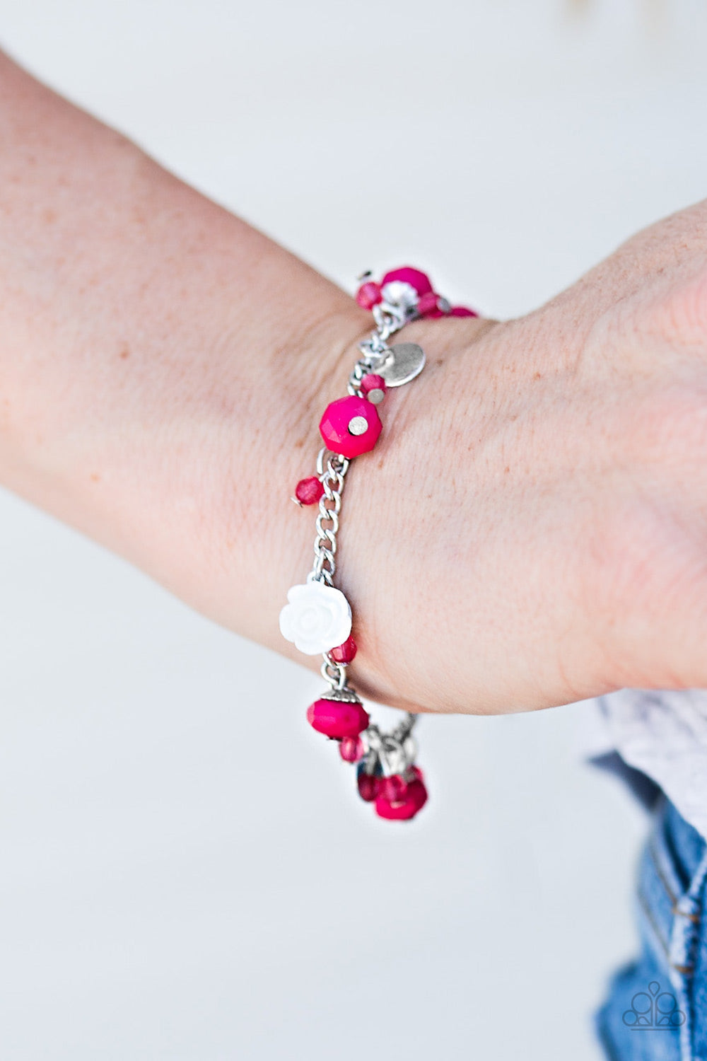 Spoken For - Paparazzi Accessories Pink Bracelet $5 Jewelry with Janet Morgan Bracelets