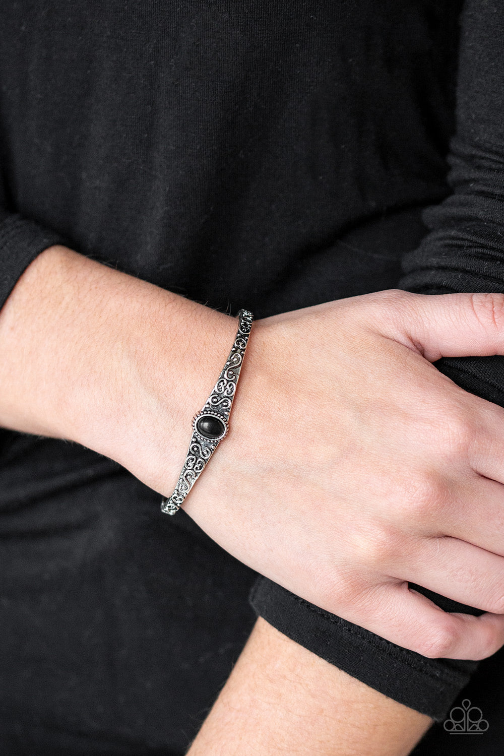 Make Your Own Path - Black Paparazzi Accessories Bracelet $5 Jewelry with Janet Morgan Bracelets