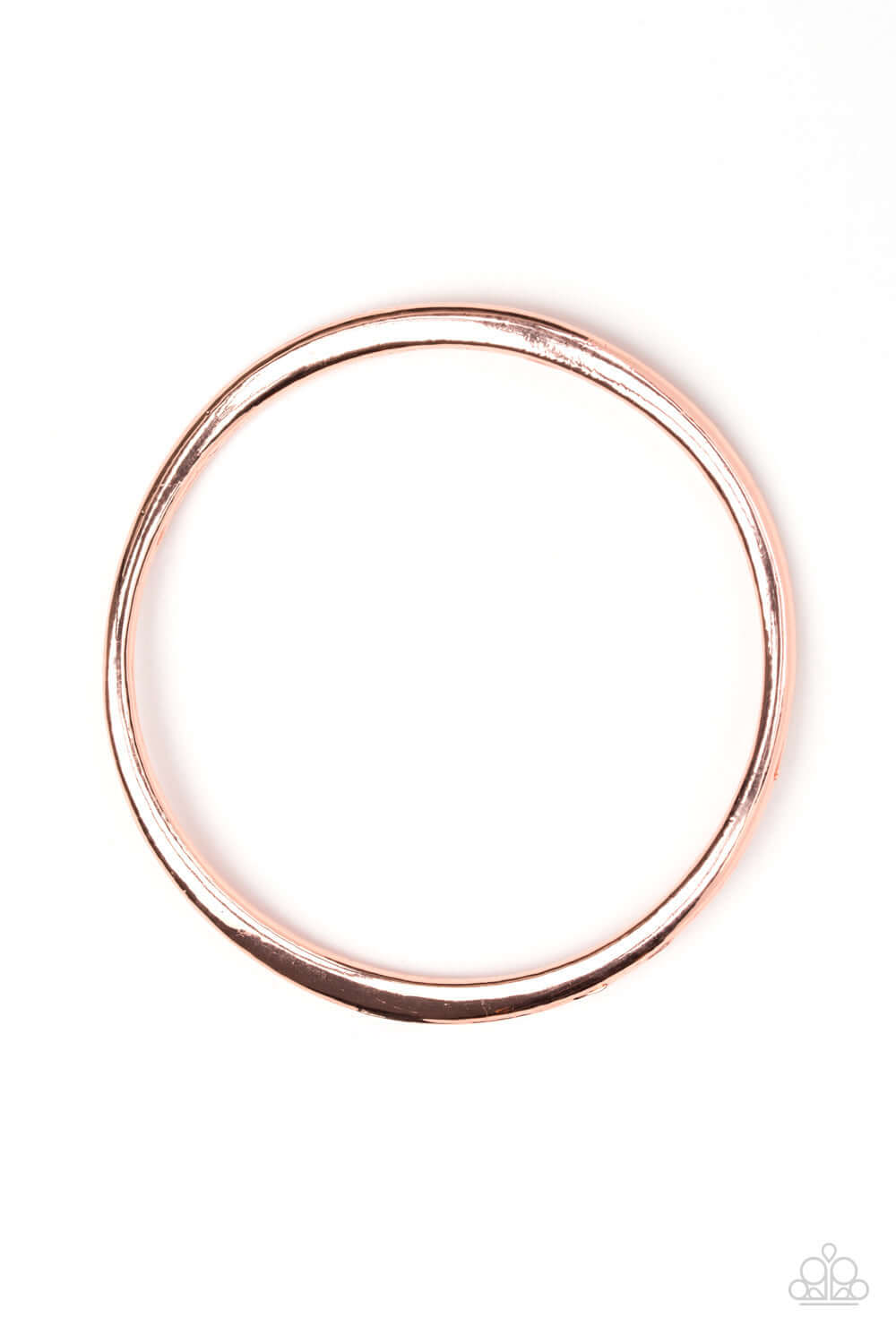 Awesomely Asymmetrical - Copper - Paparazzi Accessories $5 Jewelry with Janet Morgan Bracelets