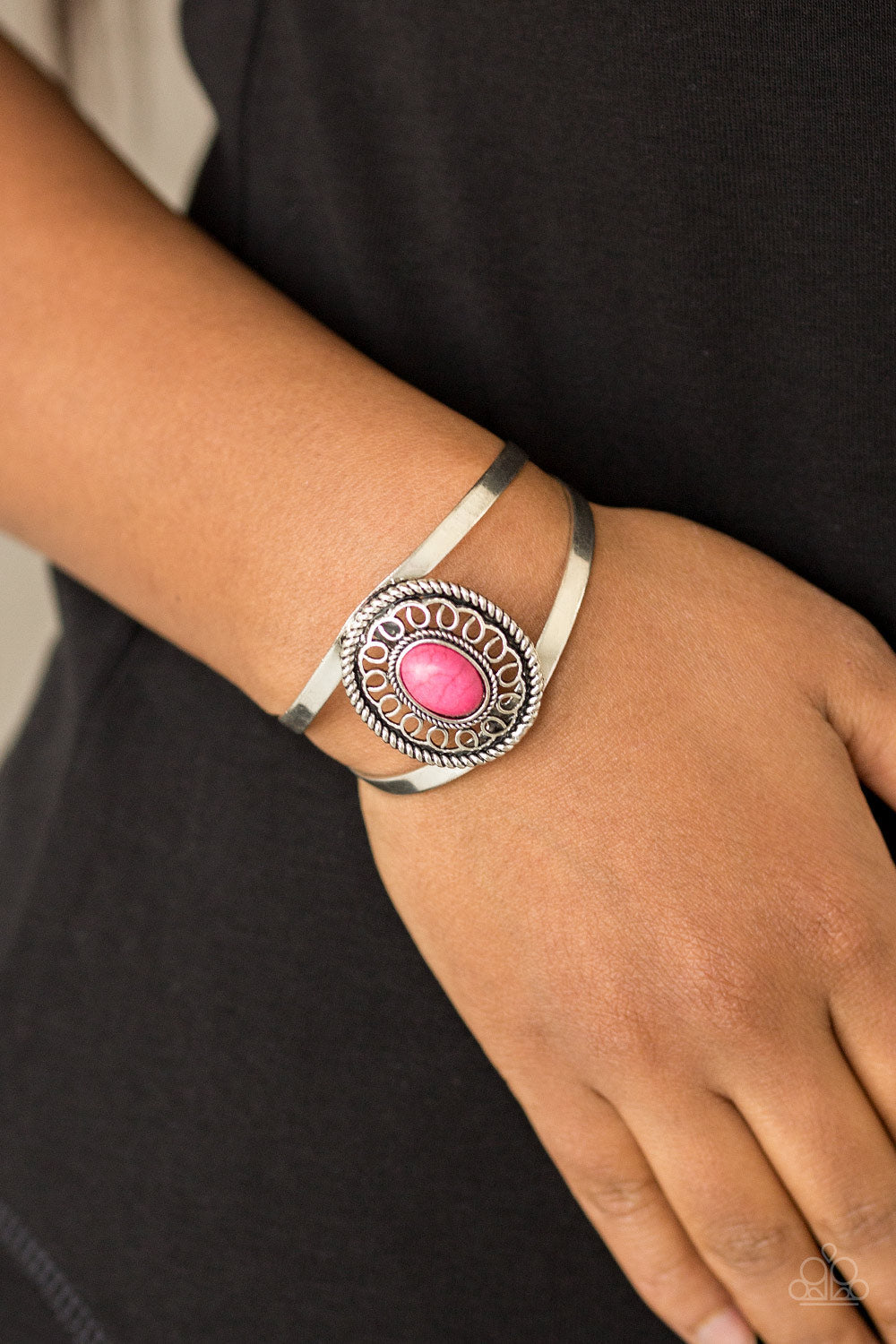 Deep In The TUMBLEWEEDS - Pink Paparazzi Accessories Bracelet $5 Jewelry with Janet Morgan Bracelets