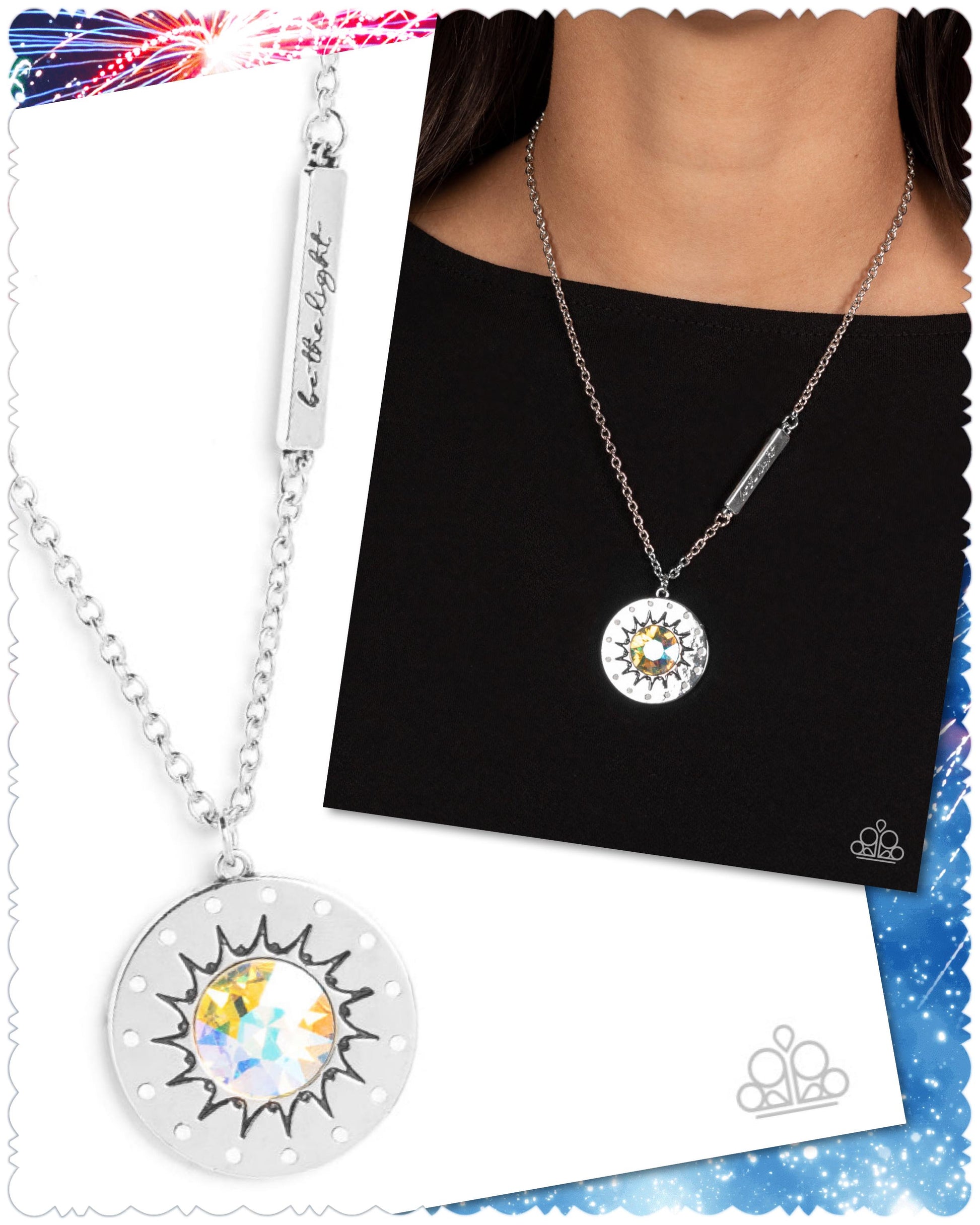 TMST Bling Sundial Dance - Multi Paparazzi Accessories Necklace