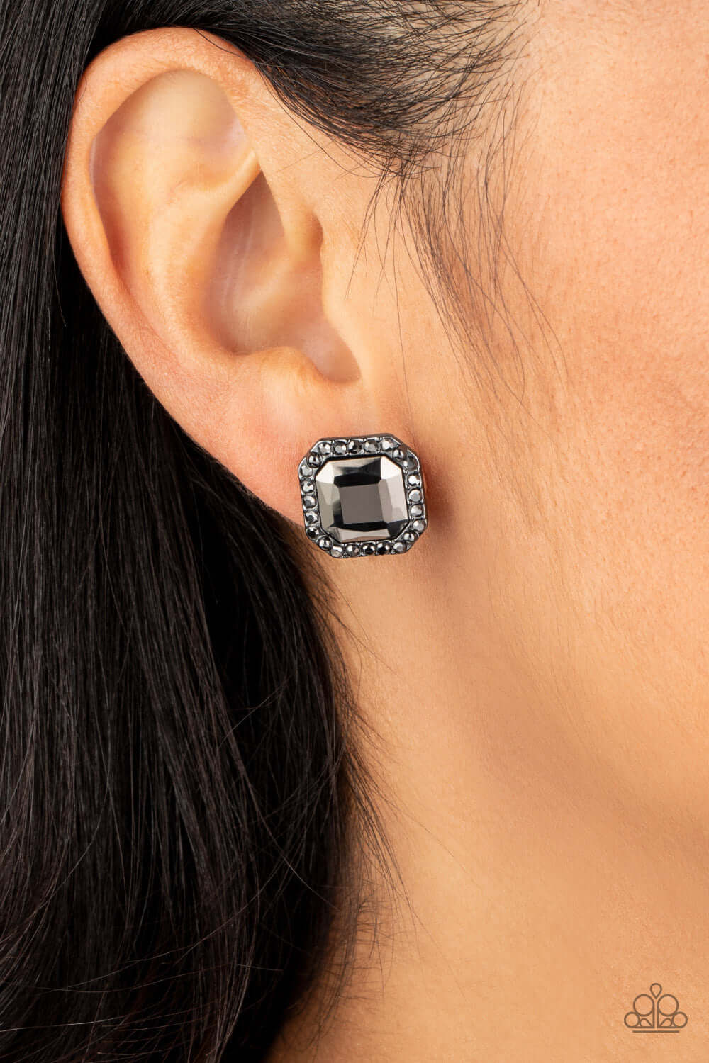 Act Your AGELESS - Black Paparazzi Accessories $5 Jewelry with Janet Morgan Earrings