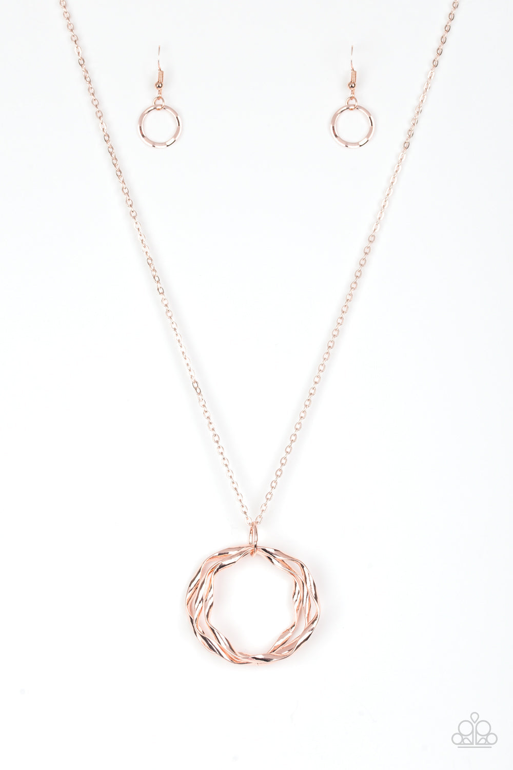 Millennial Minimalist - Rose Gold Paparazzi Accessories Necklaces $5 Jewelry with Janet Morgan Necklaces