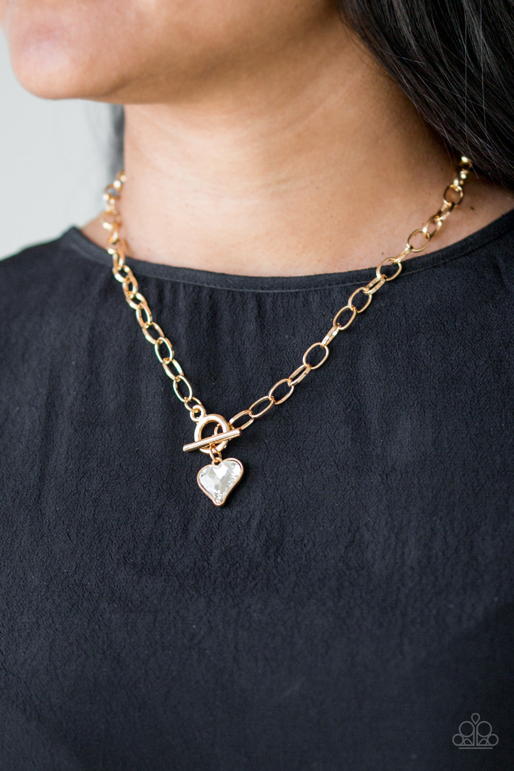 Princeton Princess - Paparazzi Accessories Gold Necklace $5 Jewelry with Janet Morgan Necklaces