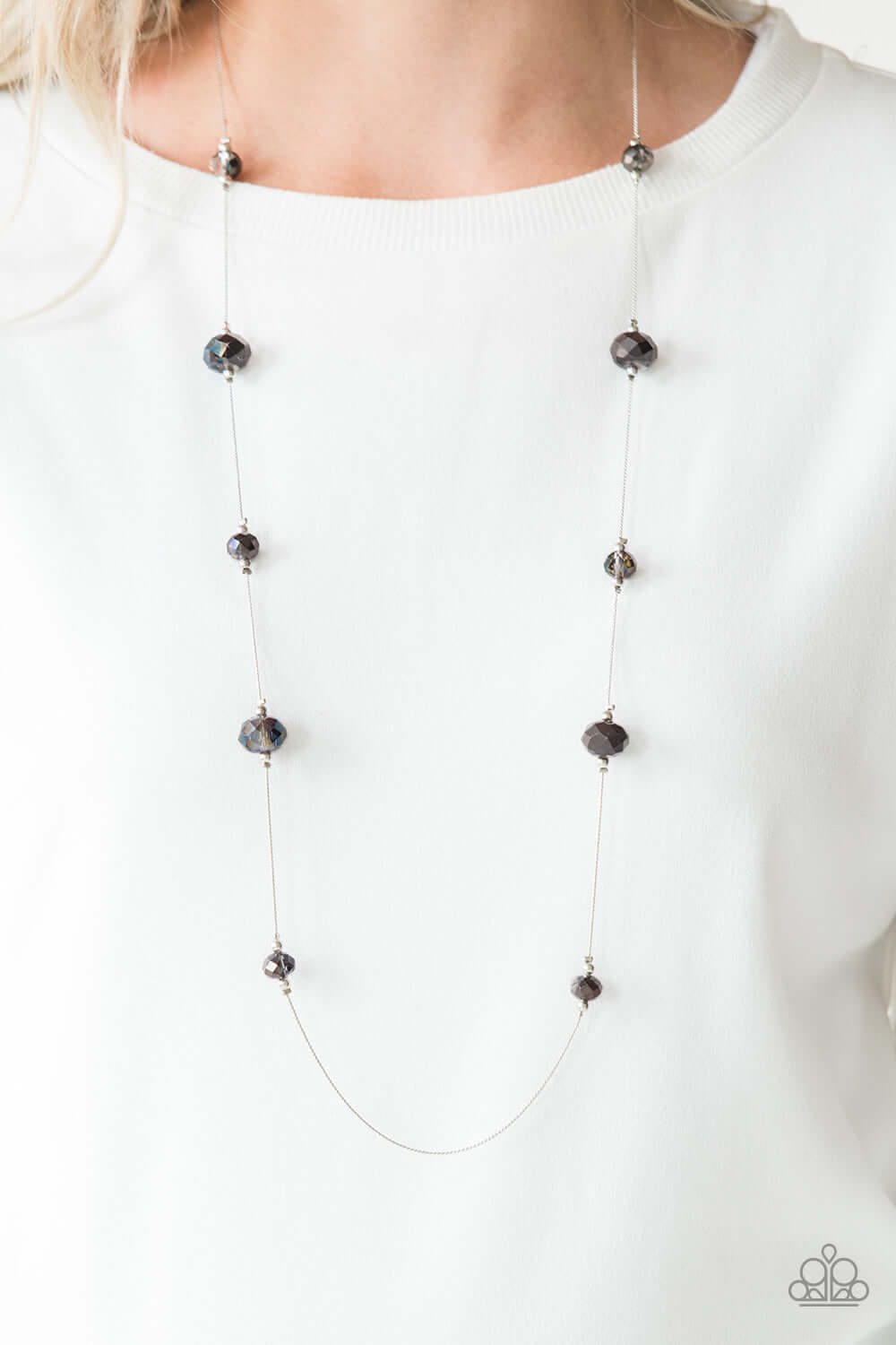 Champagne On The Rocks - Multi - Paparazzi Accessories Necklace $5 Jewelry with Janet Morgan Necklaces