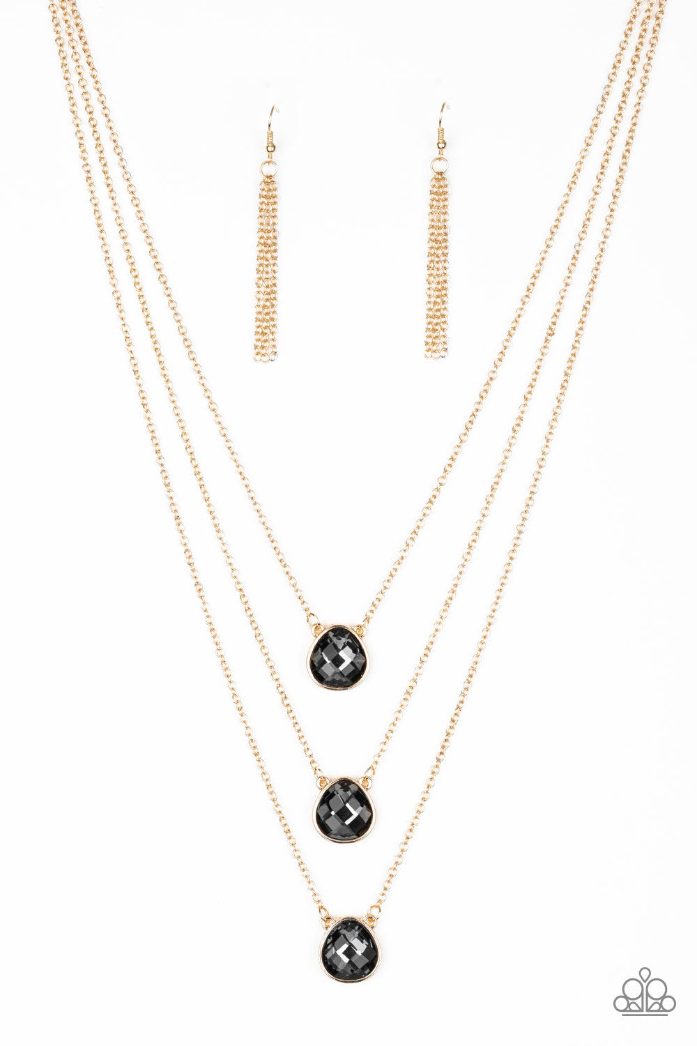 Once In A MILLIONAIRE - Multi Paparazzi Accessories Necklace $5 Jewelry with Janet Morgan Necklaces