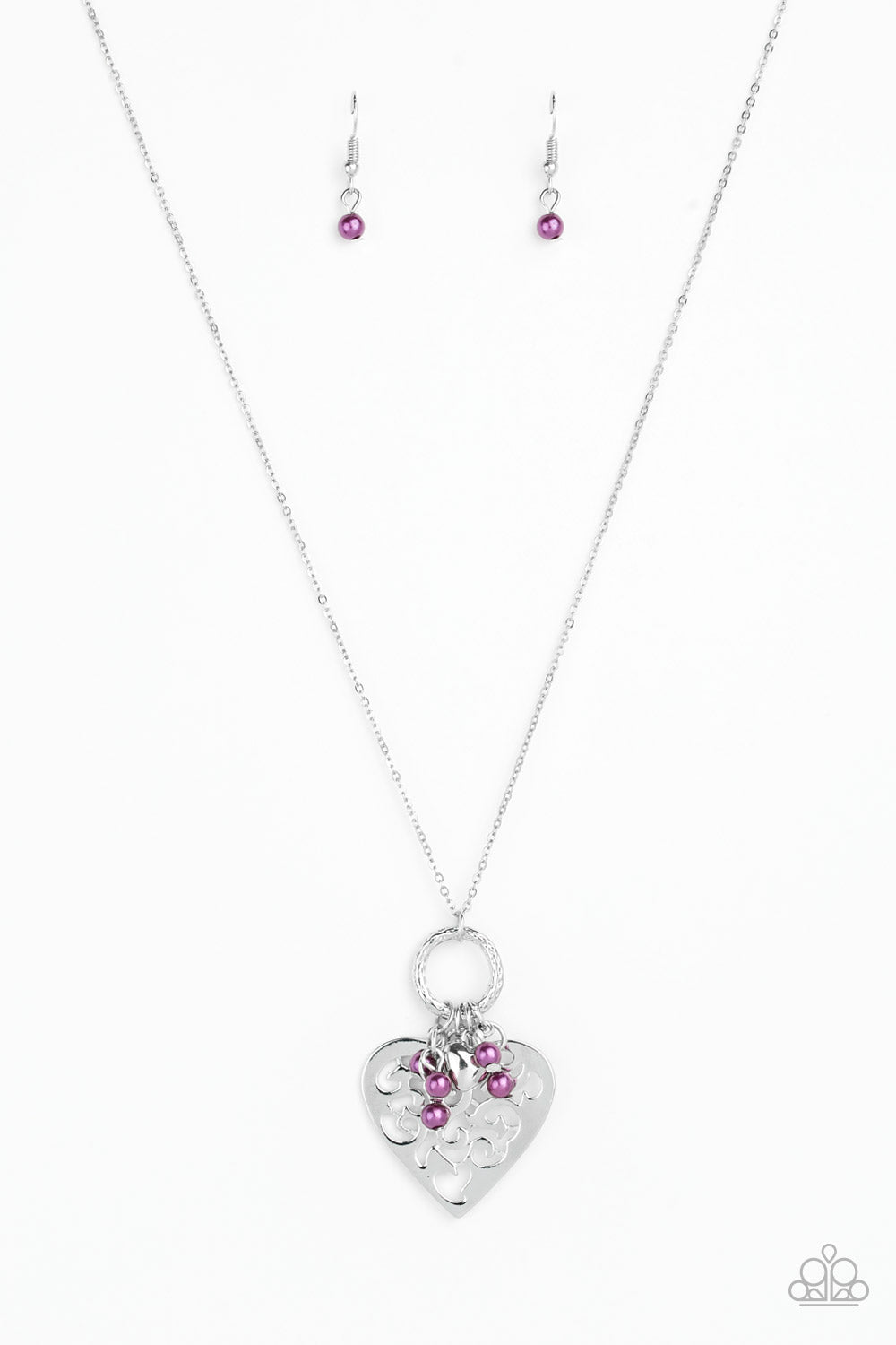 Romeo Romance - Purple Paparazzi Accessories Necklace $5 Jewelry with Janet Morgan Necklaces