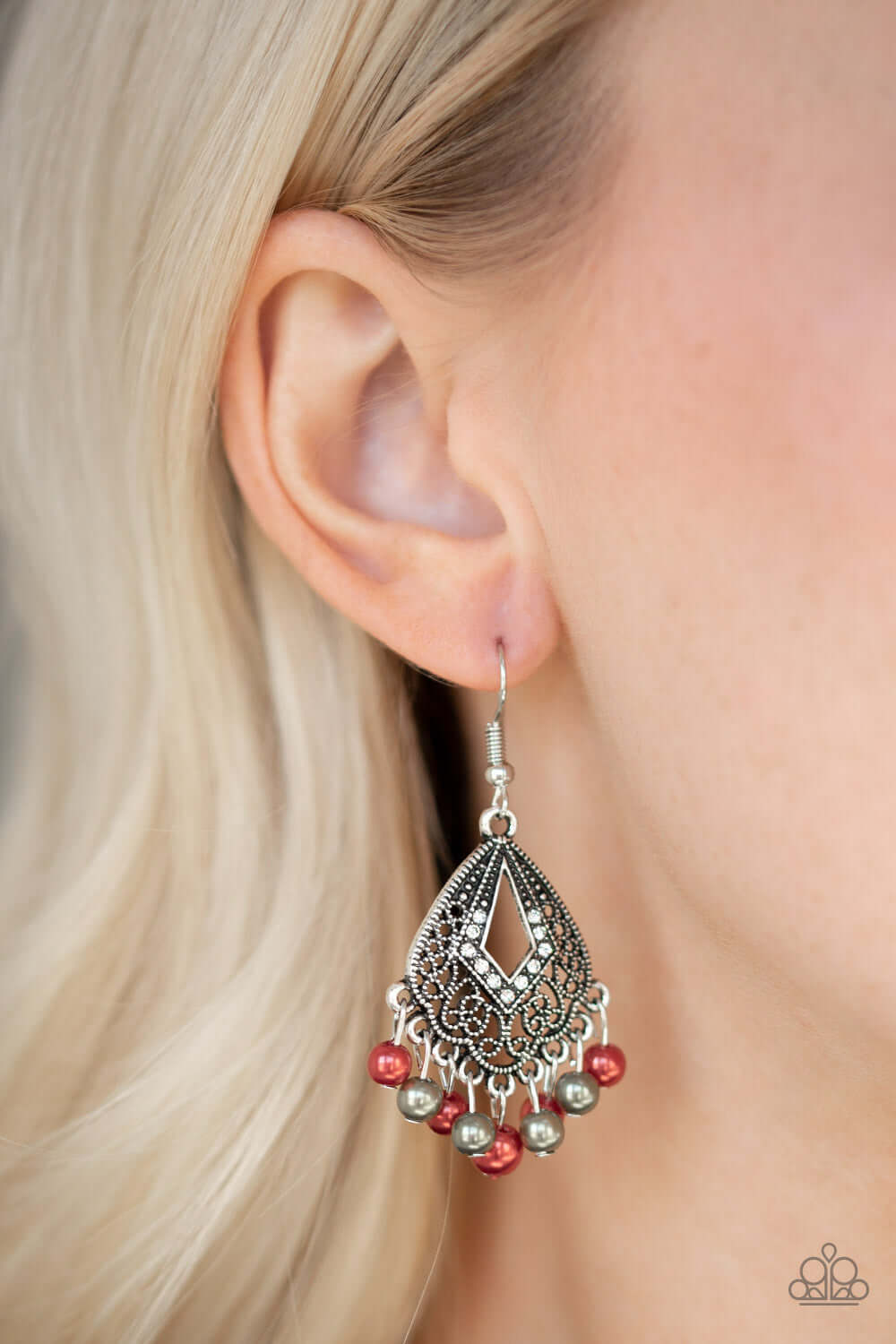 Gracefully Gatsby - Multi Paparazzi Accessories Earring $5 Jewelry with Janet Morgan Earrings