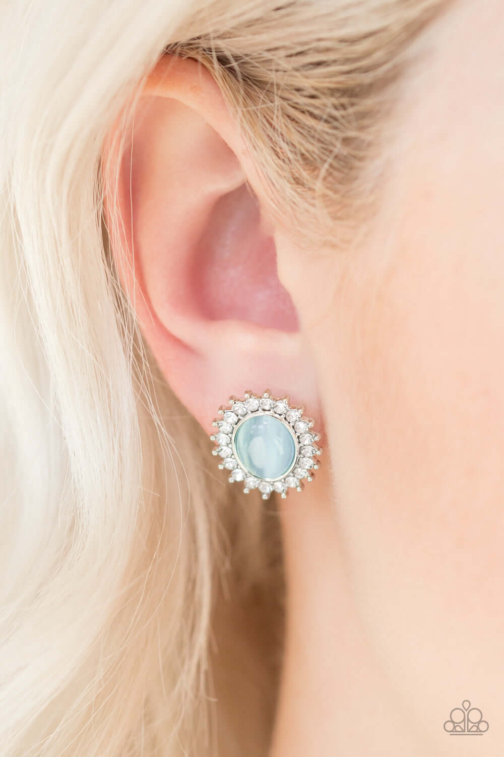 Hey There, Gorgeous - Paparazzi Accessories Blue $5 Jewelry with Janet Morgan Earrings