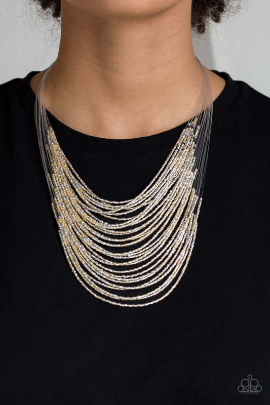 Catwalk Queen - Multi - Paparazzi Accessories Necklace $5 Jewelry with Janet Morgan Necklaces