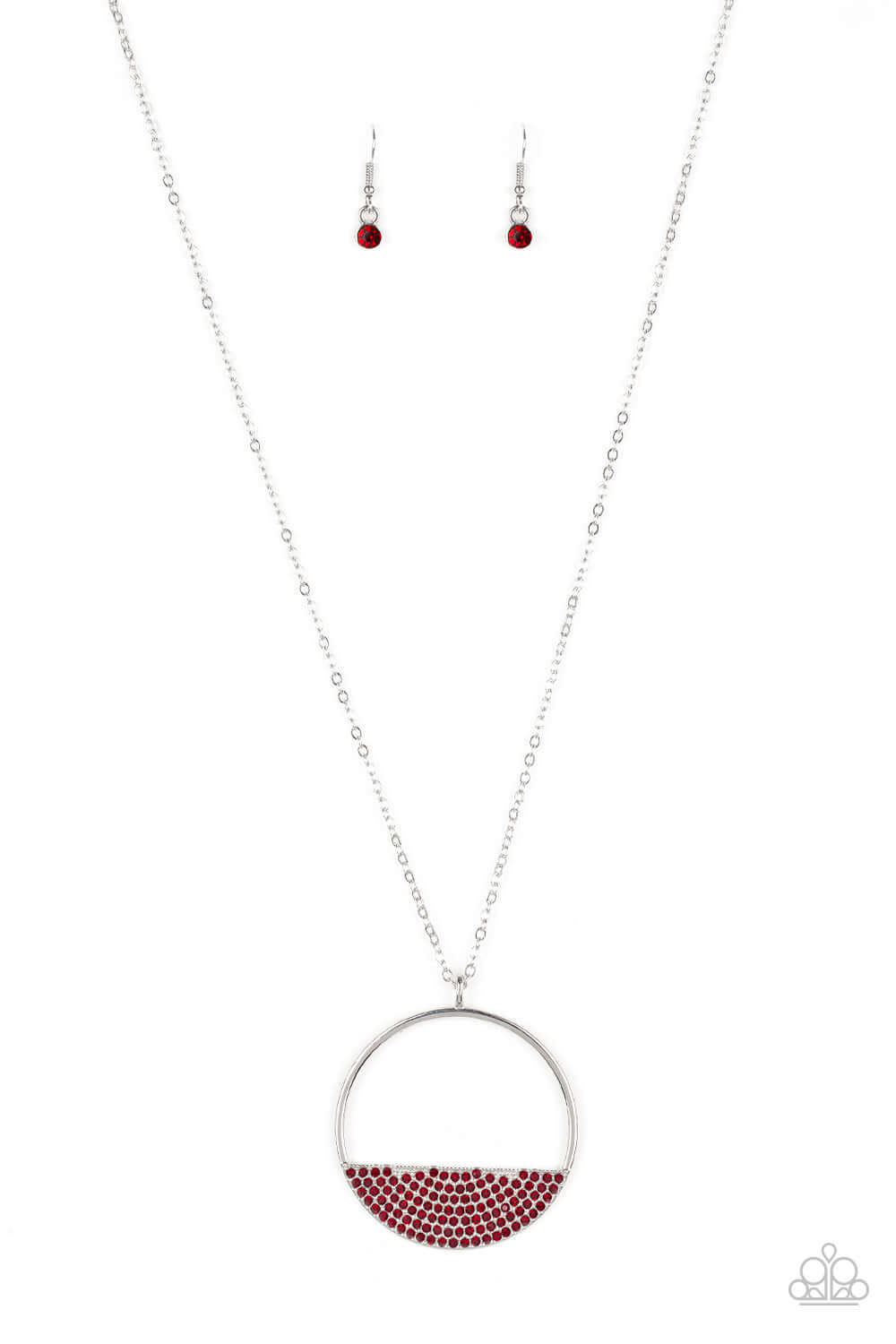 Bet Your Bottom Dollar - Red - Paparazzi Accessories Necklace $5 Jewelry with Janet Morgan Necklaces