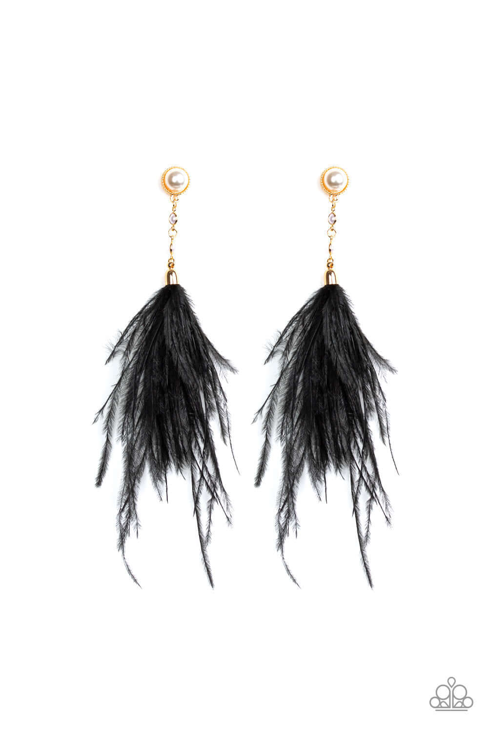 TMST Bling Vegas Vixen - Black Paparazzi Accessories Earrings