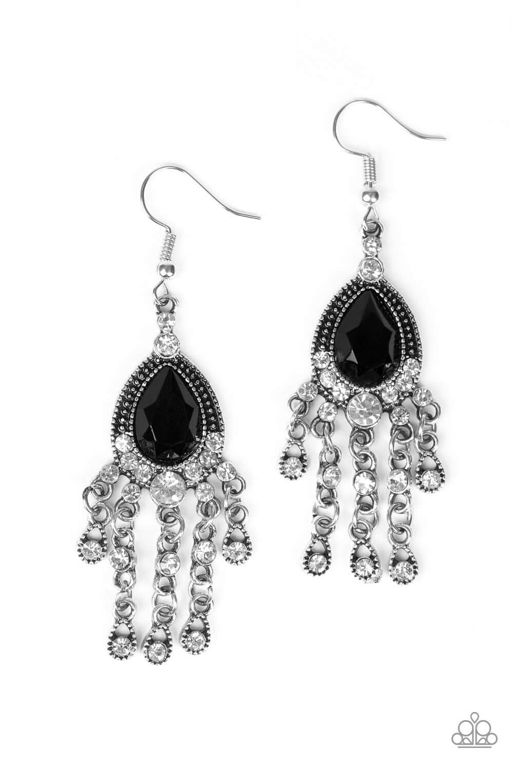 Bling Bliss - Black Paparazzi Earrings $5 Jewelry with Janet Morgan Earrings