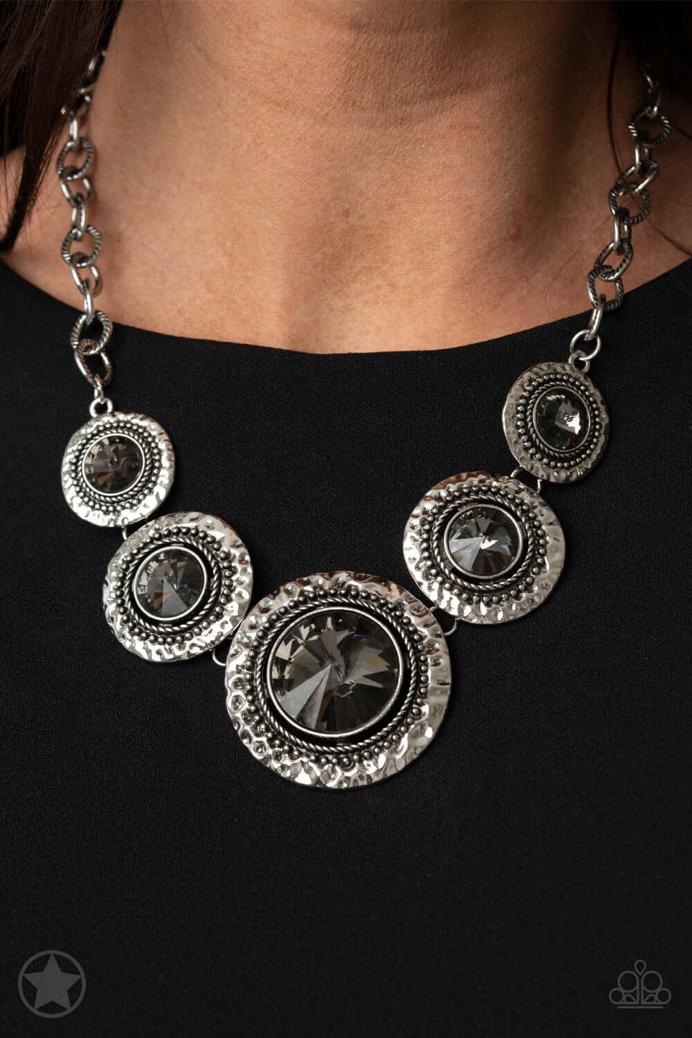 Global Glamour Paparazzi Blockbuster Necklace $5 Jewelry with Janet Morgan Necklaces