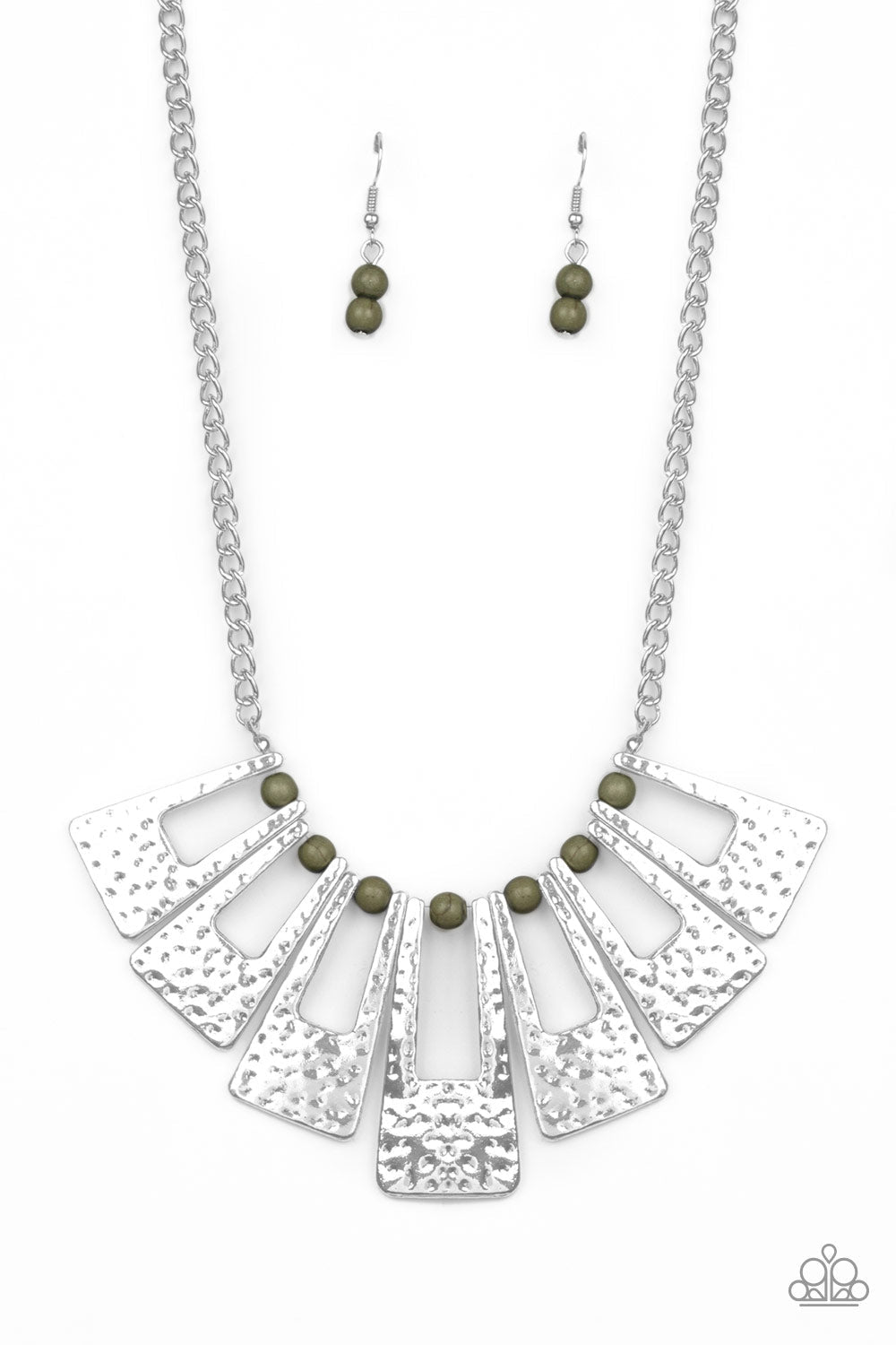 TMST Bling Terra Takeover - Green Paparazzi Accessories Necklace