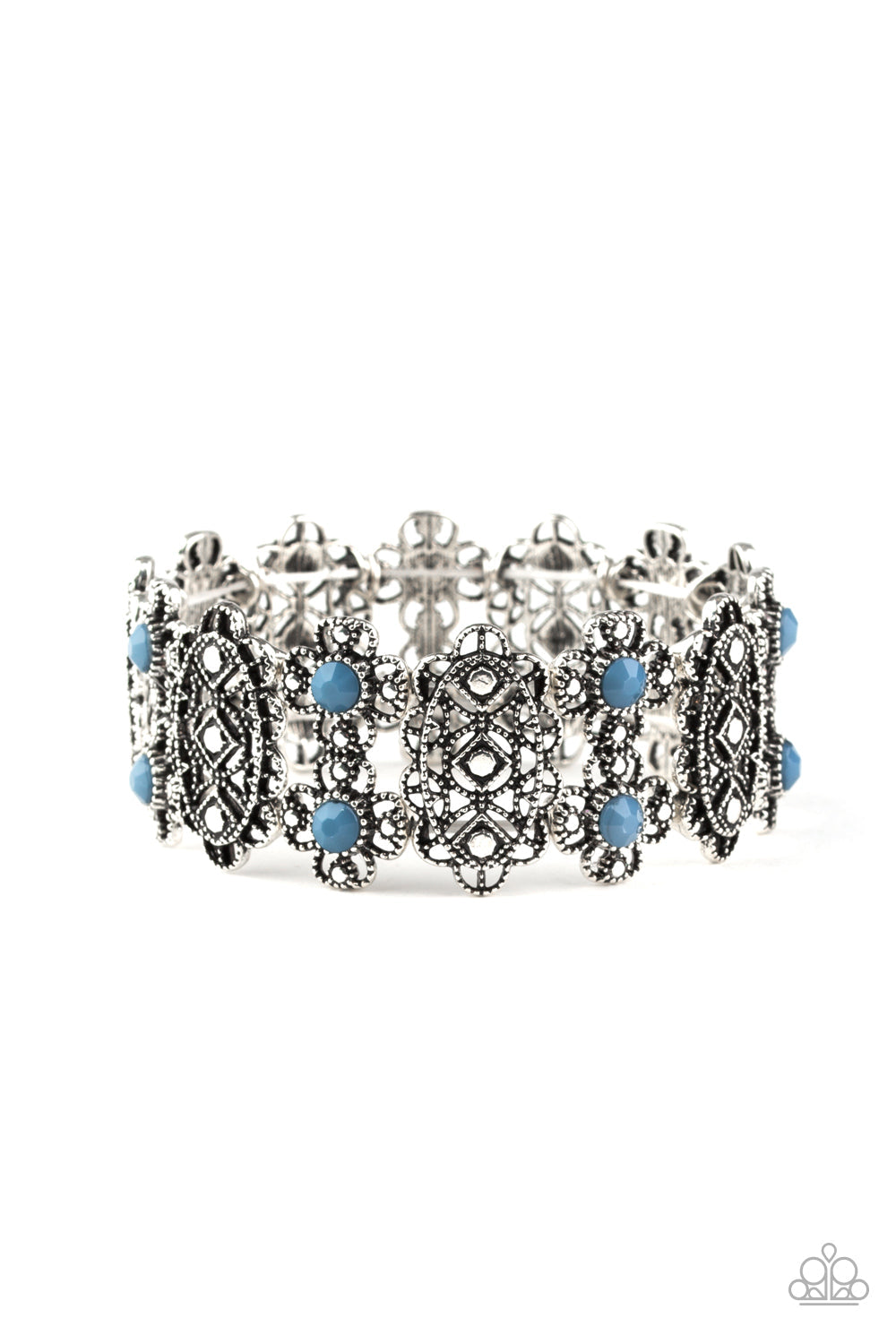 Majestic Gardens - Paparazzi Accessories Blue $5 Jewelry with Janet Morgan Jewelry