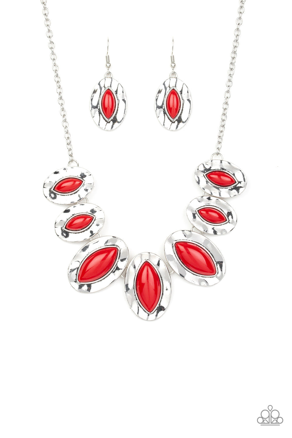 Terra Color - Red Paparazzi Accessories Necklace $5 Jewelry with Janet Morgan Necklace