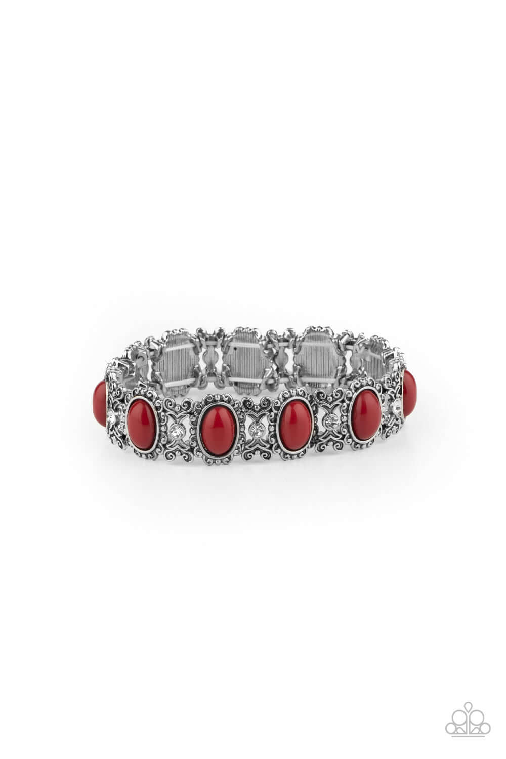 A Piece of Cake - Red Paparazzi Accessories Bracelet $5 Jewelry with Janet Morgan Bracelets