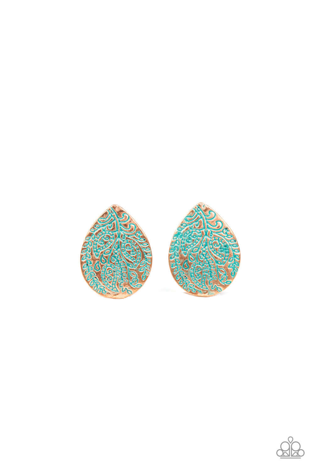 Seasonal Bliss - Copper Paparazzi Accessories Earrings $5 Jewelry with Janet Morgan Earrings