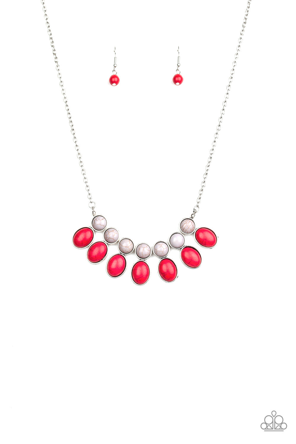 Environmental Impact - Red Paparazzi Accessories Necklace $5 Jewelry with Janet Morgan Necklaces