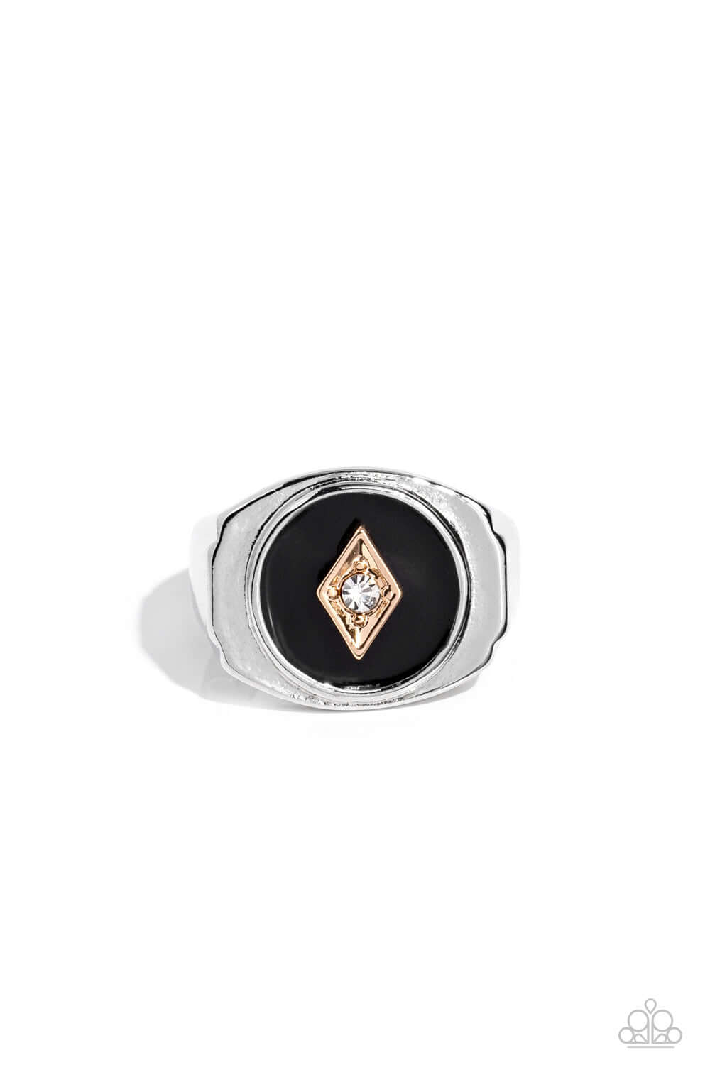 Alumni - Black Men's Ring Paparazzi Accessories $5 Jewelry with Janet Morgan rings