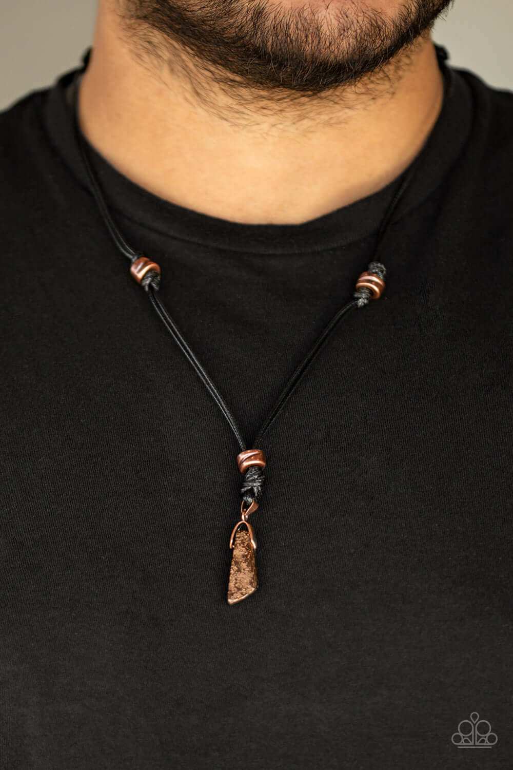 Midnight Meteorite - Copper $5 Jewelry with Janet Morgan Necklaces