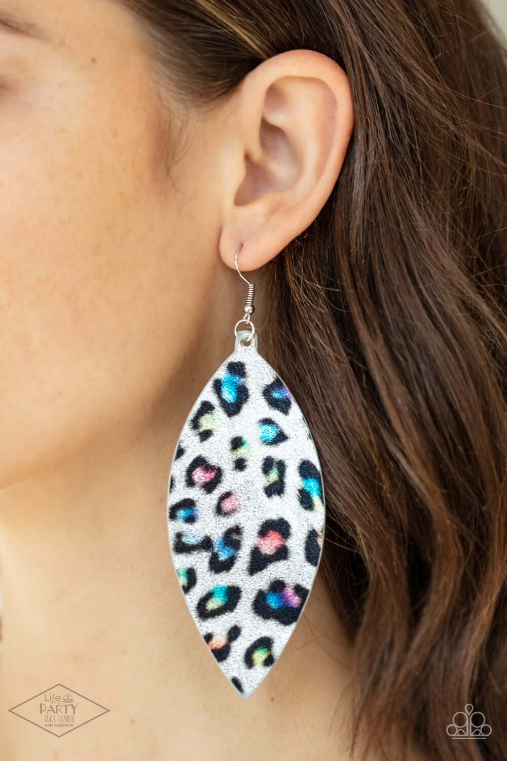 Once a CHEETAH, Always a CHEETAH - Paparazzi Accessories Multi Earrings $5 Jewelry with Janet Morgan Earrings