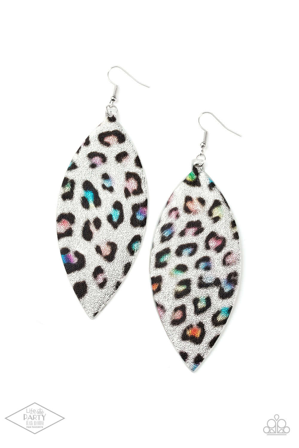 Once a CHEETAH, Always a CHEETAH - Paparazzi Accessories Multi Earrings $5 Jewelry with Janet Morgan Earrings