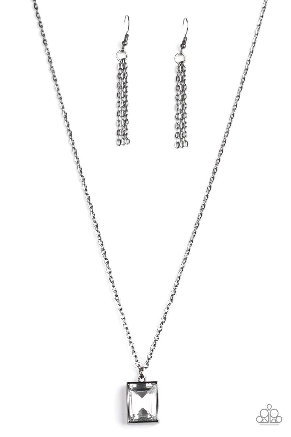 Pro Edge - Black Paparazzi Accessories Necklace $5 Jewelry with Janet Morgan Necklaces