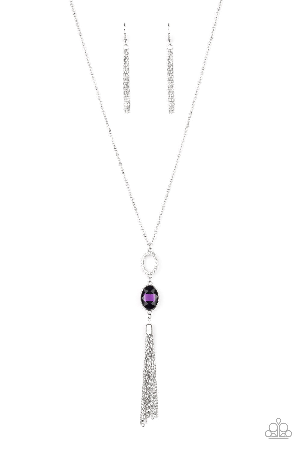 TMST Bling Unstoppable Glamour - Purple Paparazzi Accessories Necklace