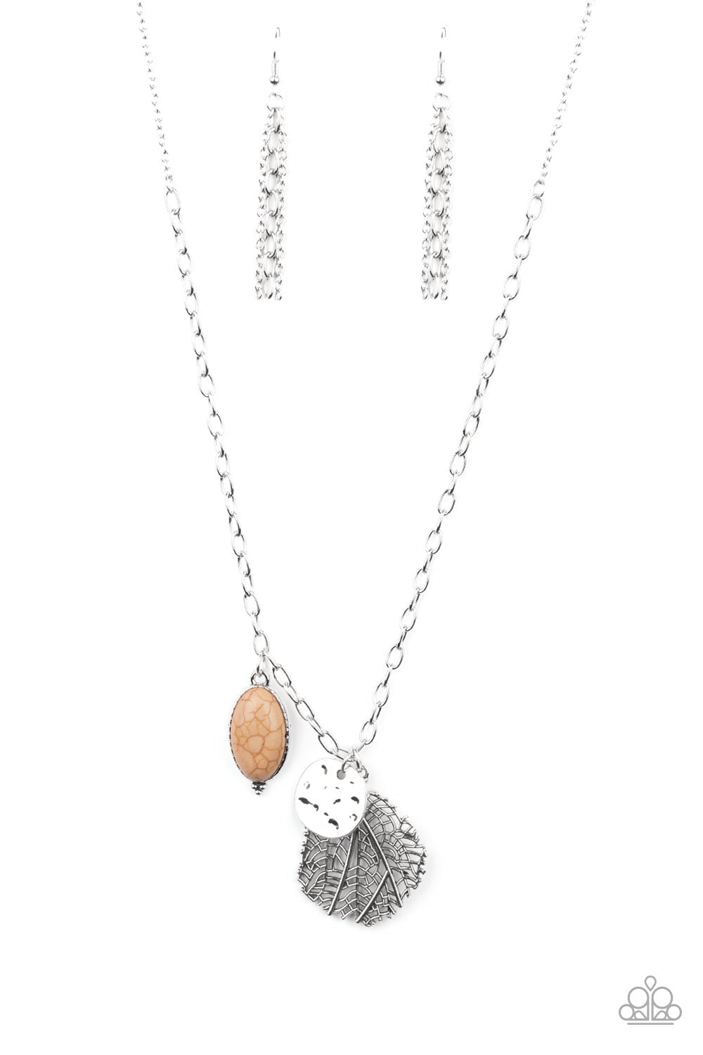 Free-Spirited Forager - Brown Paparazzi Accessories Necklace $5 Jewelry with Janet Morgan Necklaces