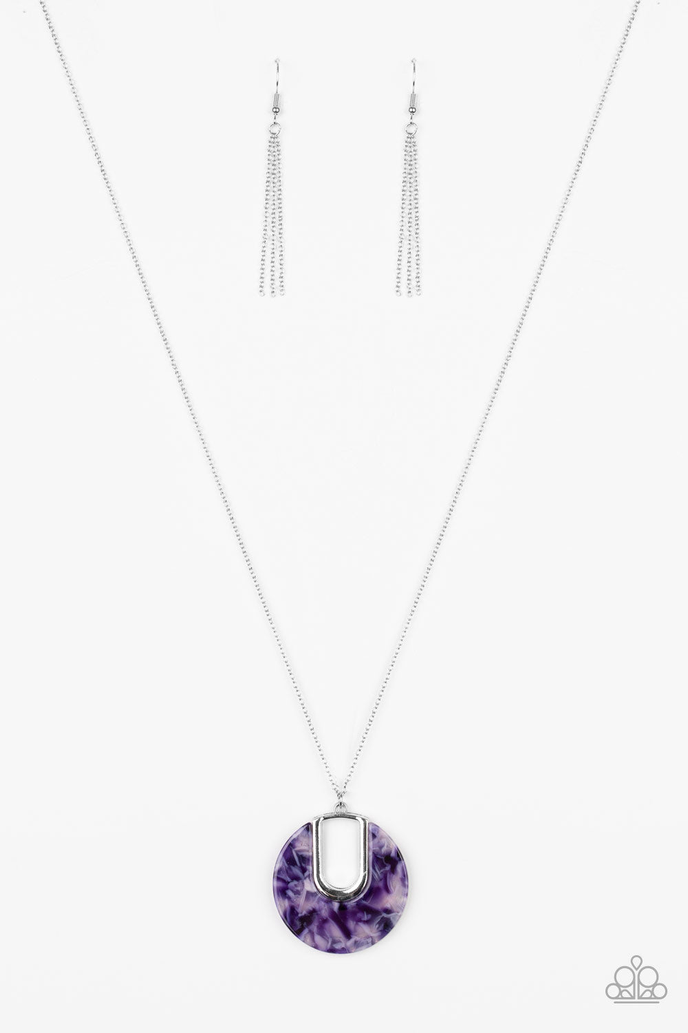 Setting The Fashion - Purple Paparazzi Accessories Necklace $5 Jewelry with Janet Morgan Necklaces