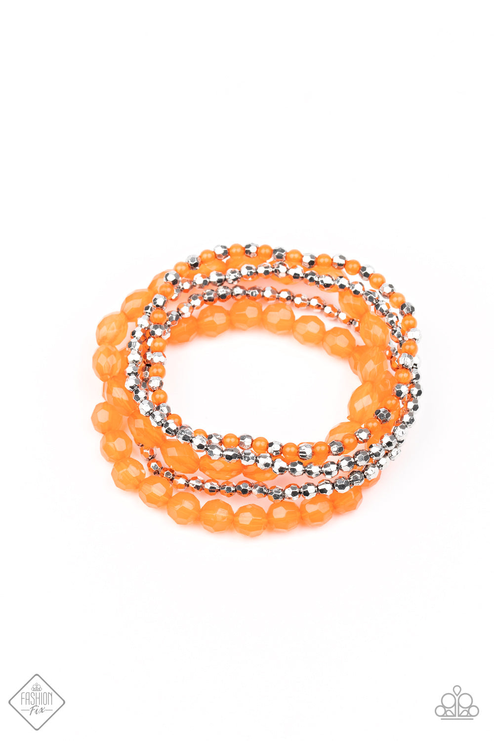 TMST Bling Sugary Sweet - Orange Paparazzi Accessories Bracelet