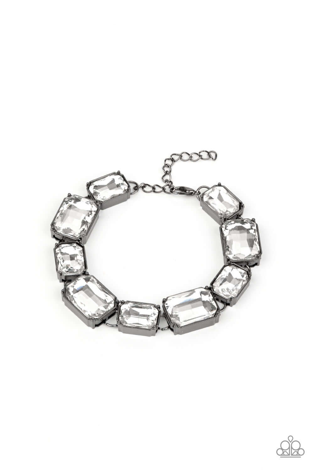 After Hours - Black Paparazzi Accessories Bracelet $5 Jewelry with Janet Morgan Bracelets