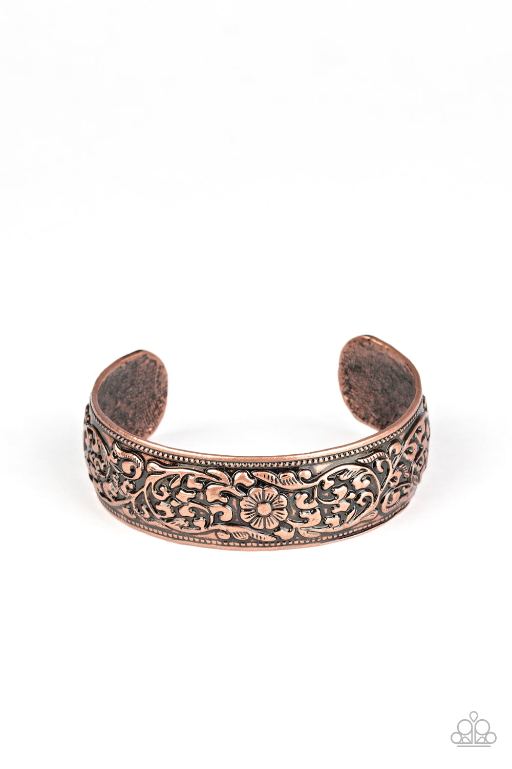 Garden Tropic - Paparazzi Accessories Copper $5 Jewelry with Janet Morgan Bracelets