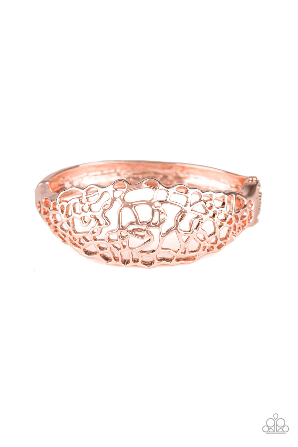 Airy Asymmetry - Rose Gold- Paparazzi Accessories Bracelet $5 Jewelry with Janet Morgan Bracelets