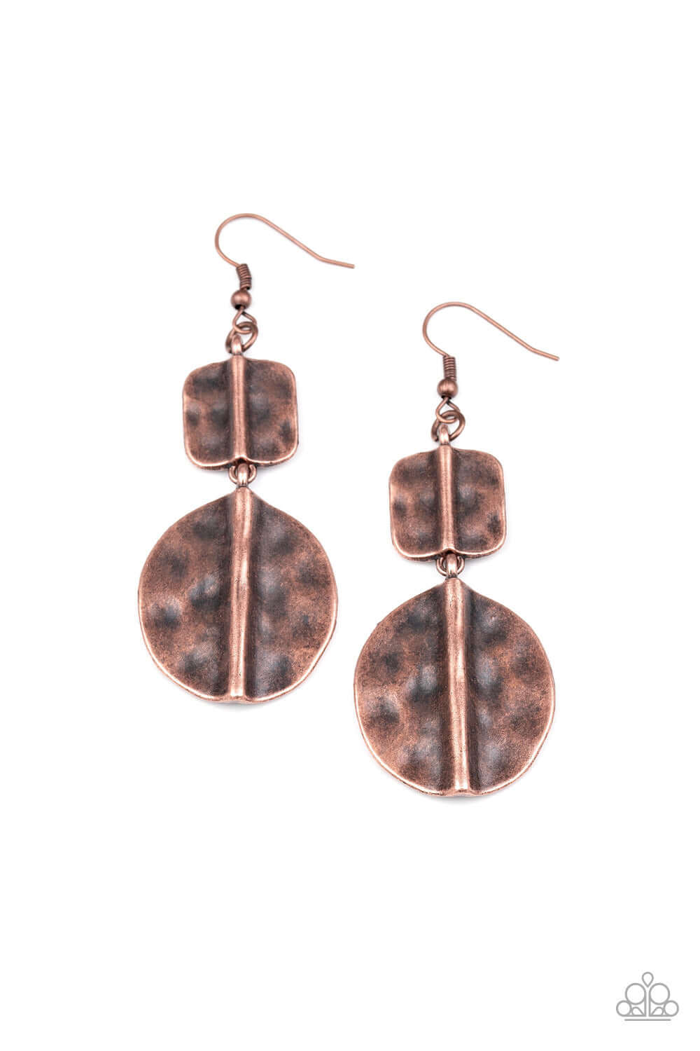 Lure Allure - Copper Paparazzi Accessories Earrings $5 Jewelry with Janet Morgan Earrings