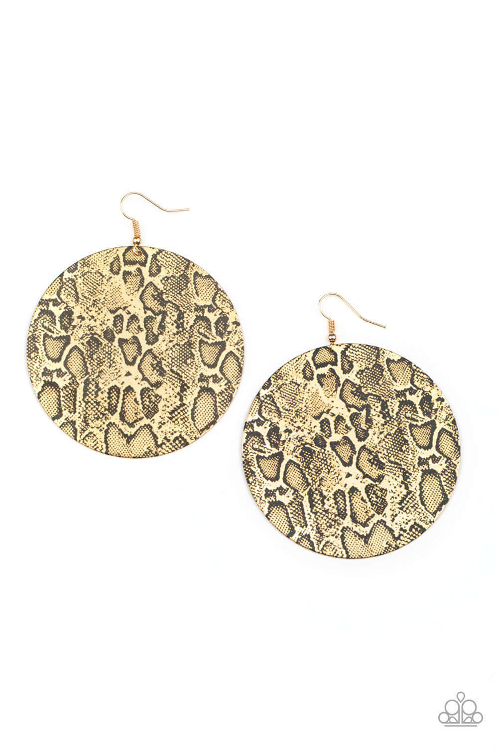 Animal Planet - Gold Paparazzi Accessories Earrings $5 Jewelry with Janet Morgan Earrings