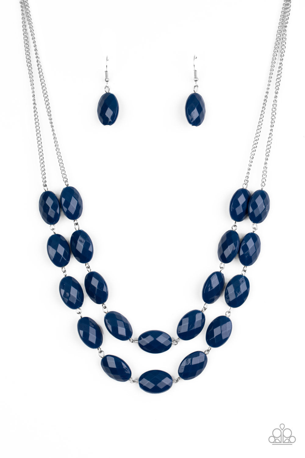 Max Volume - Paparazzi Accessories Blue Necklace $5 Jewelry with Janet Morgan Necklaces