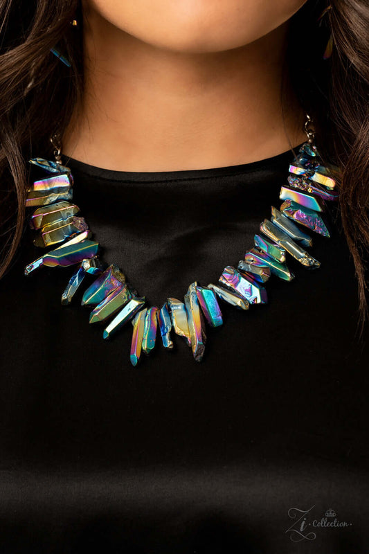 Charismatic (2020 Zi Collection) Paparazzi Accessories Necklace $5 Jewelry with Janet Morgan Necklace