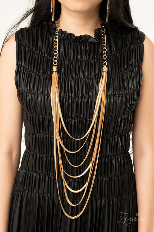 Commanding Paparazzi Accessories Zi Collection Necklace (2020) $5 Jewelry with Janet Morgan Necklace