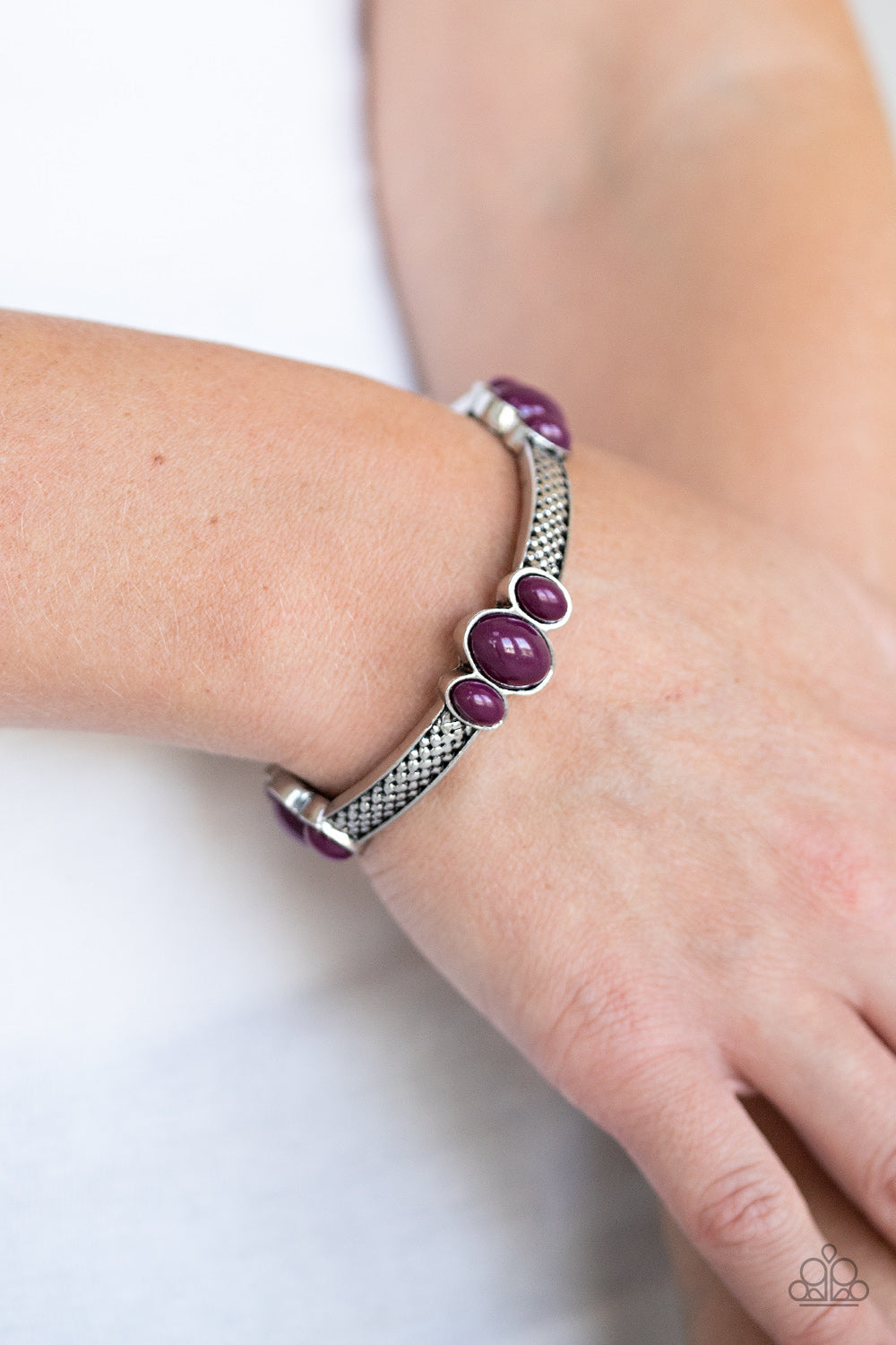 Instant Zen - Purple Paparazzi Accessories Bracelet $5 Jewelry with Janet Morgan Bracelets