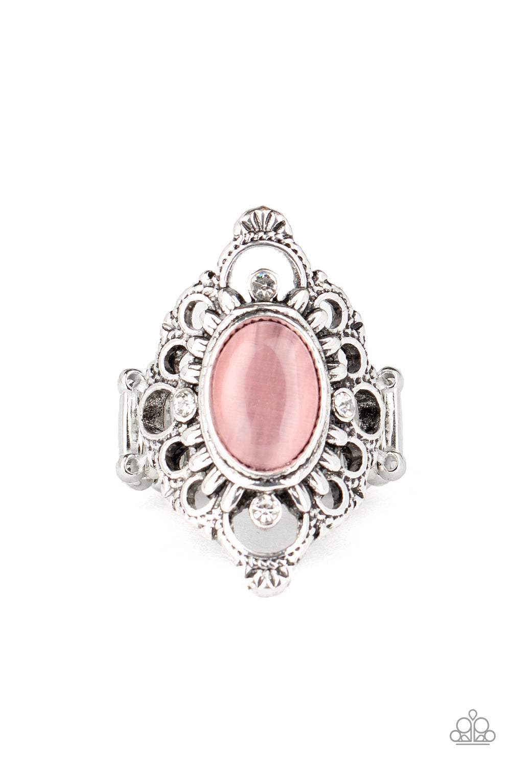 Elegantly Enchanted - Paparazzi Accessories Pink Ring $5 Jewelry with Janet Morgan Jewelry