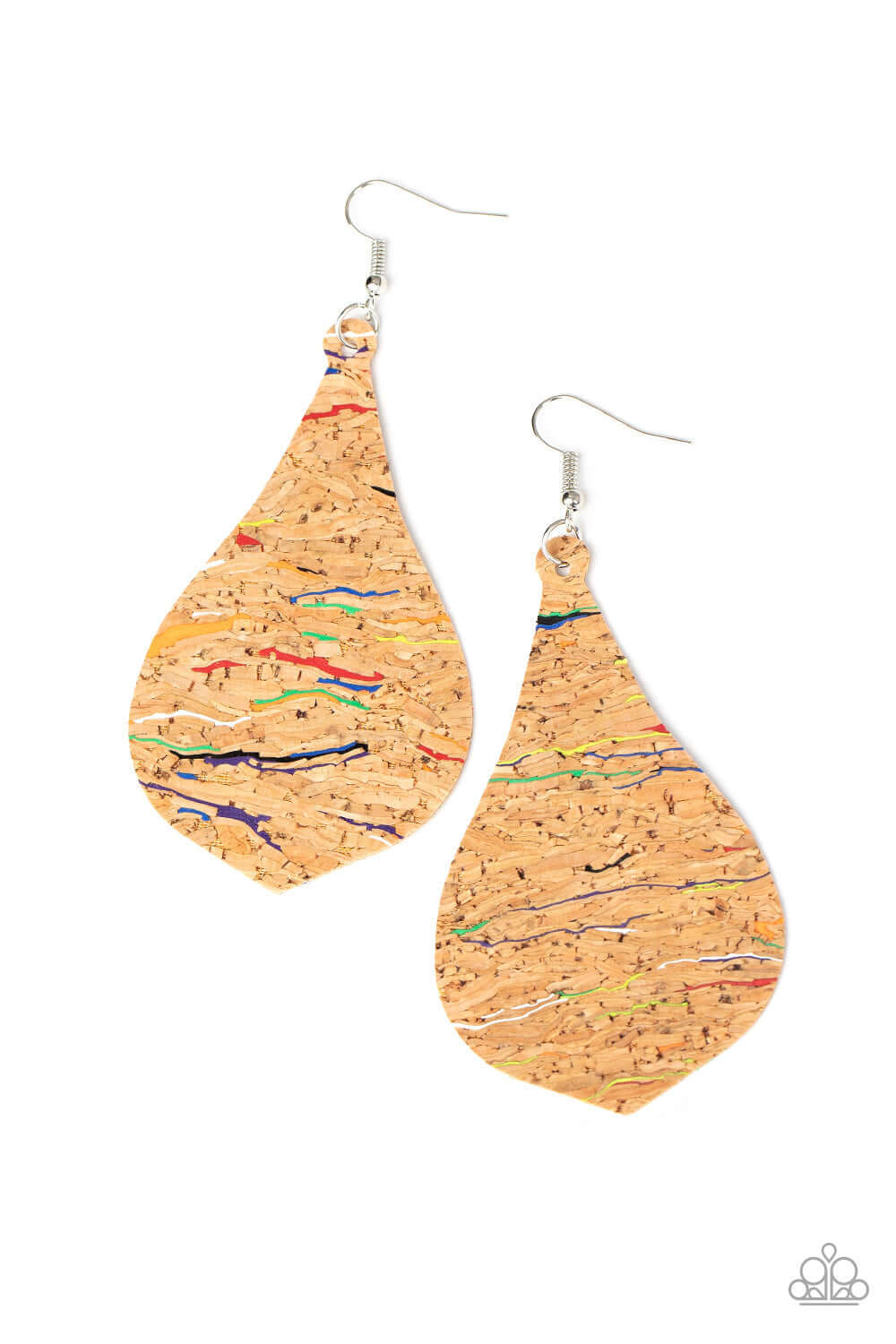 Cork Coast - Multi Paparazzi Accessories Earrings $5 Jewelry with Janet Morgan Earrings