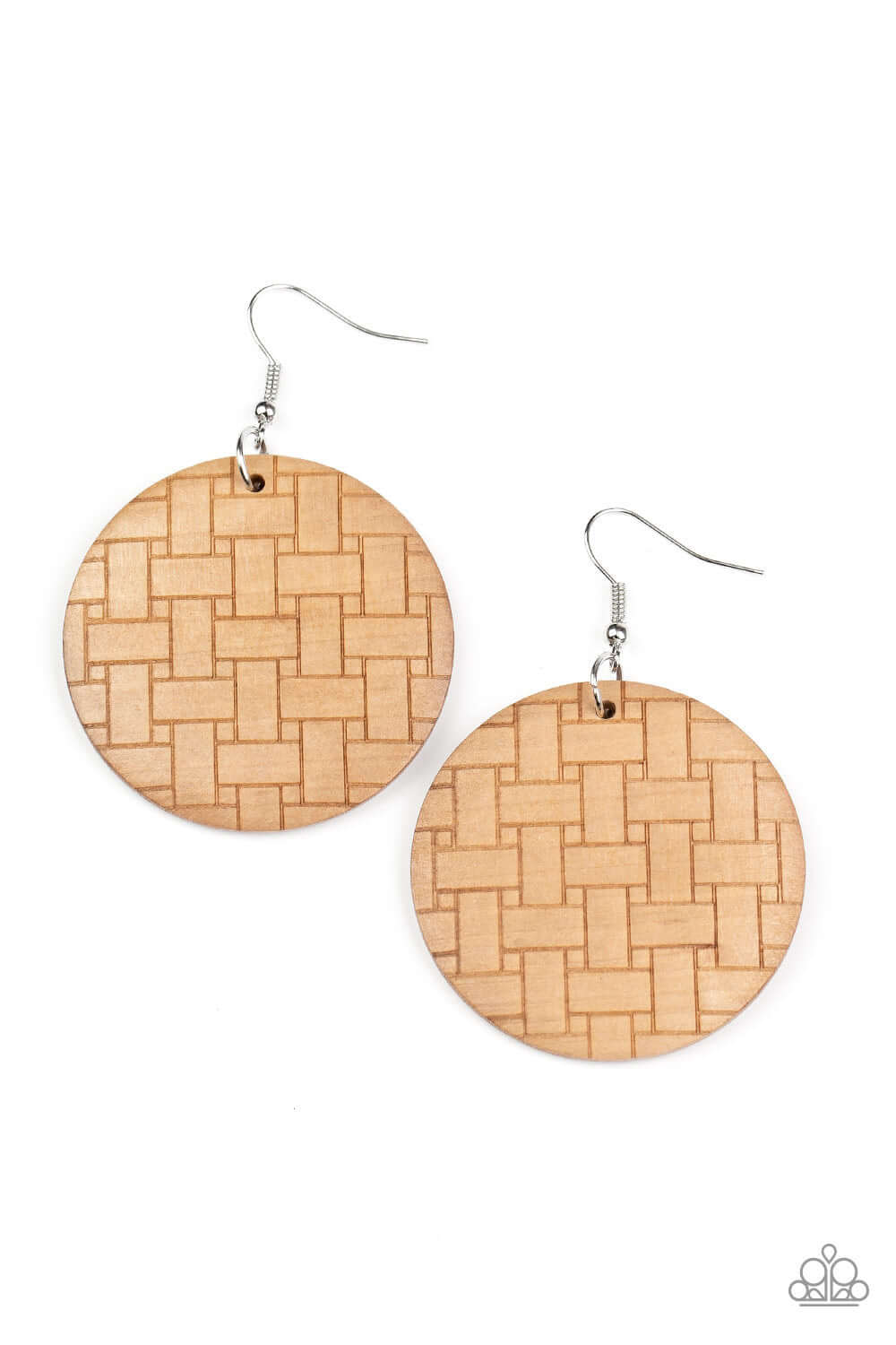 Natural Novelty - Brown Paparazzi Accessories Earrings $5 Jewelry with Janet Morgan Earrings