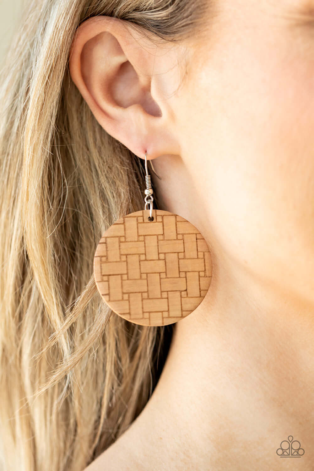 Natural Novelty - Brown Paparazzi Accessories Earrings $5 Jewelry with Janet Morgan Earrings