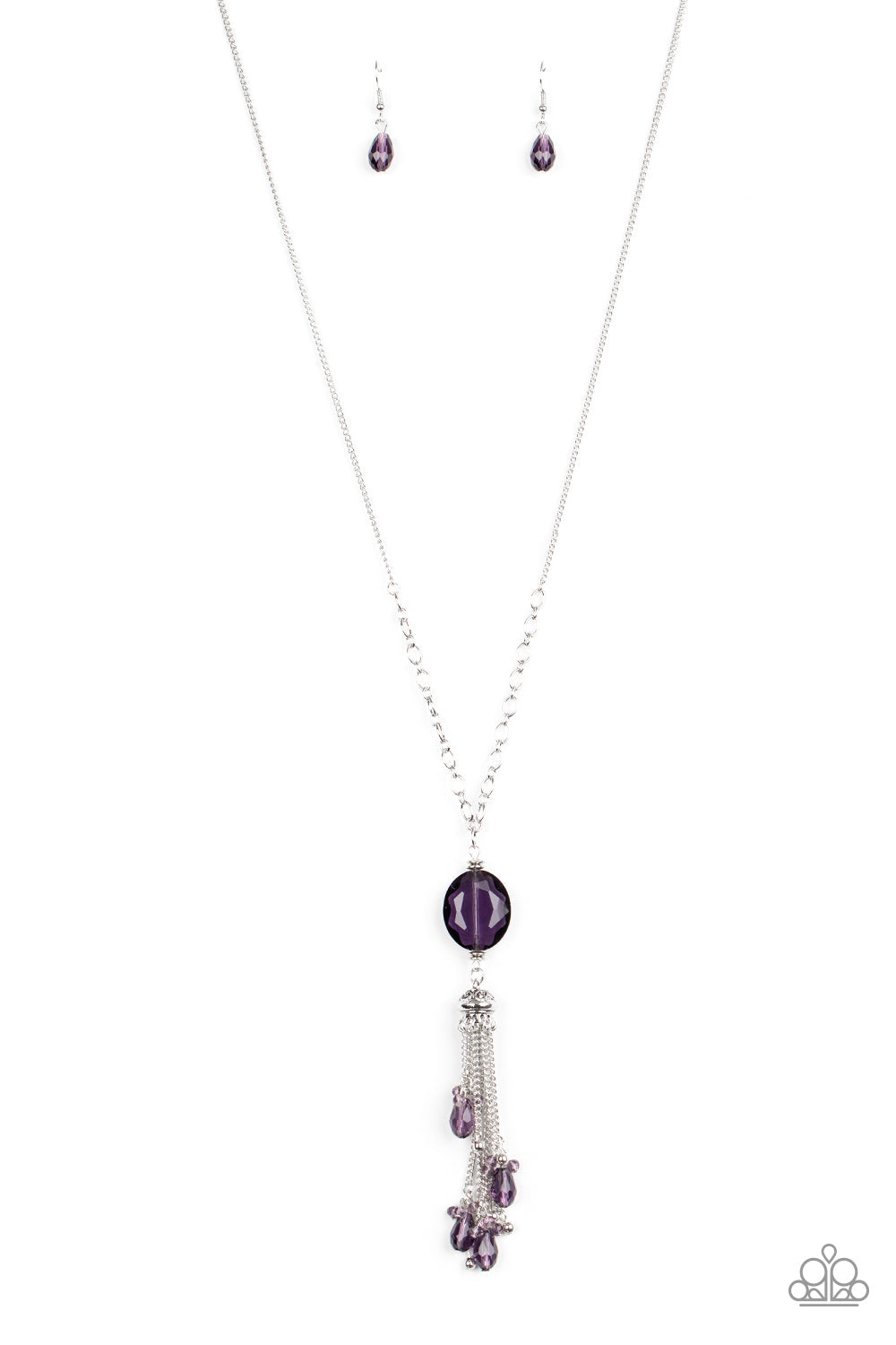 Fringe Flavor - Purple Paparazzi Accessories Necklace $5 Jewelry with Janet Morgan Necklaces