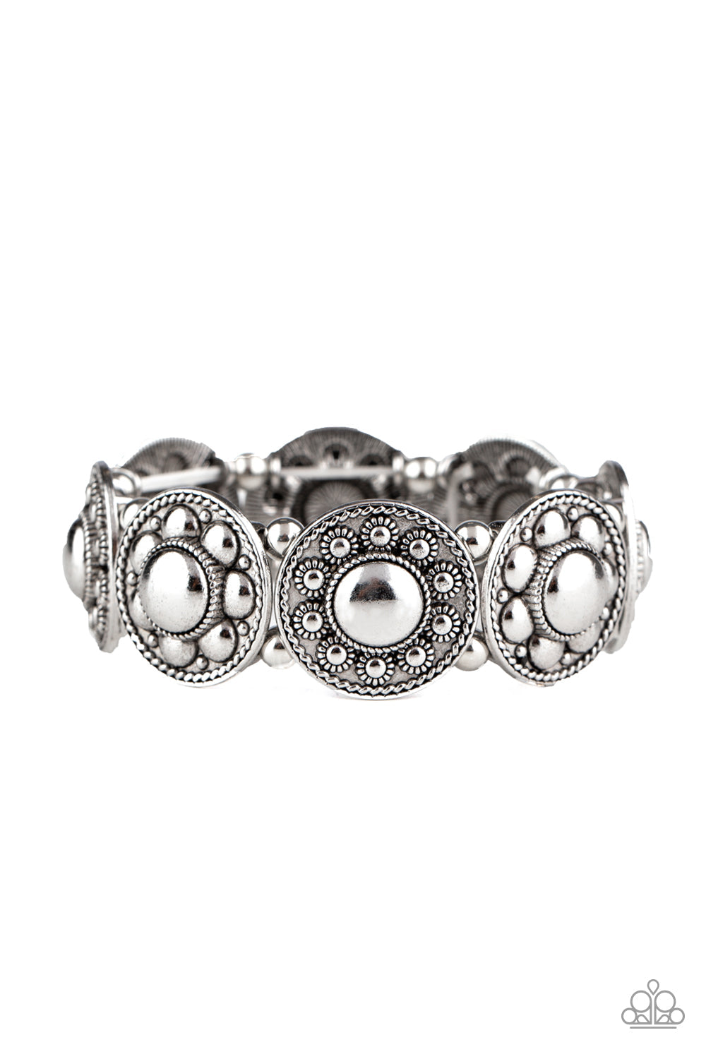 Rural Fields - Silver Paparazzi Accessories Bracelet $5 Jewelry with Janet Morgan Bracelets